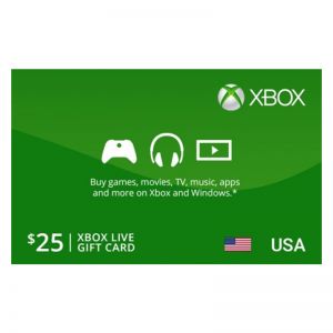 Xbox Live $25 Card USA