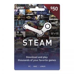 Steam Wallet Card - 50$