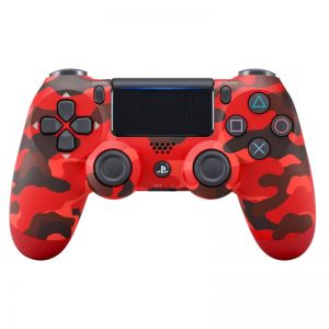 Ps4 Wireless Controller-Red Camouflage