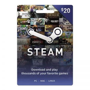 Steam Wallet Card - 20$ 