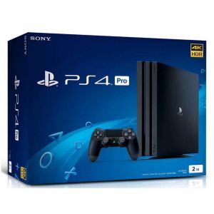 PS4 2TB Pro Console 4K HDR Jet Black