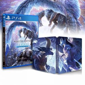 Monster Hunter World: Iceborne Master Edition SteelBook Arabic - PS4