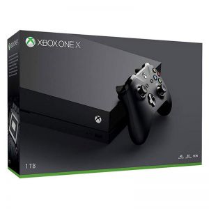 Xbox One X 1TB 4K Console + 2 Games Black