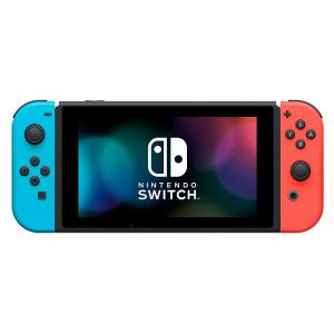 Nintendo Switch Console With Neon Red & Blue Joy-Con 