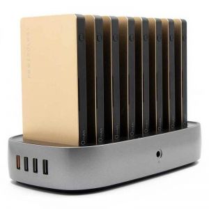 Powerology 8000Mah Charge Station- Gold