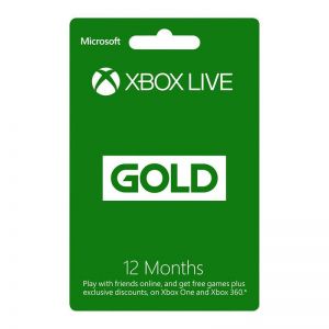 Xbox Live 12 Month Gold Membership