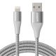 Anker Powerline + II With Braided Lightning Connector Cable 6FT - Silver 