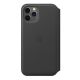 Apple iPhone 11 Pro Leather Folio Case- Black