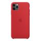 Apple iPhone 11 Pro Max Silicon Case- Red