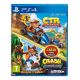 Crash Team Racing Nitro Fueled + Crash Bandicoot N.Trilogy Game Bundle Arabic - Ps4